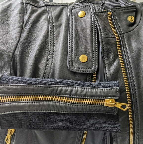 RootsxSmythe Collaboration Leather Jacket - Picture 2 of 6